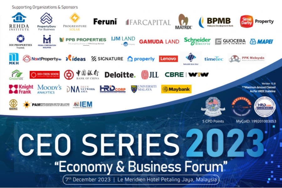 REHDA CEO Series 2023: Economy &amp; Business Forum